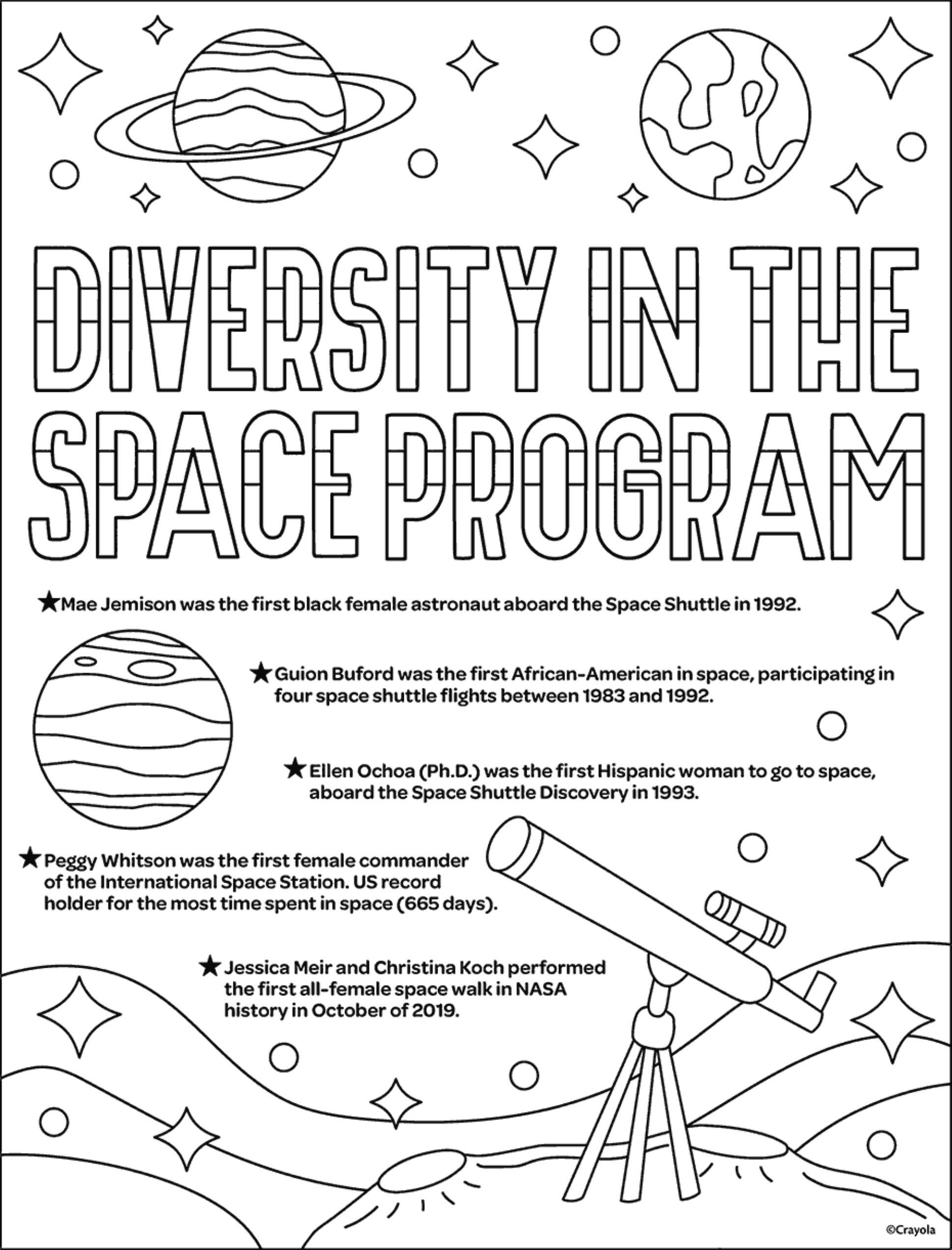 Diversity In Space Program