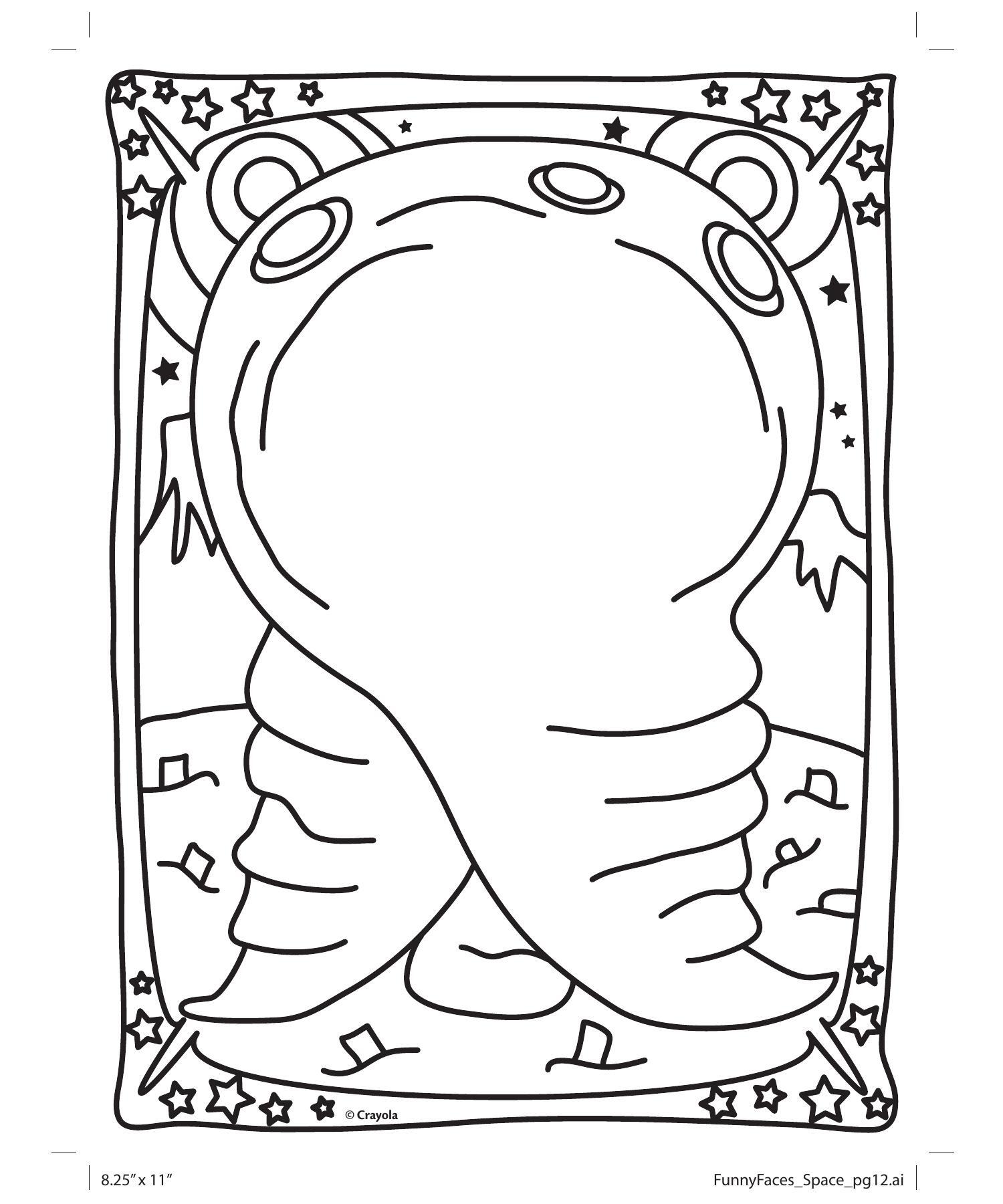 Funny Faces Space Mollusk
