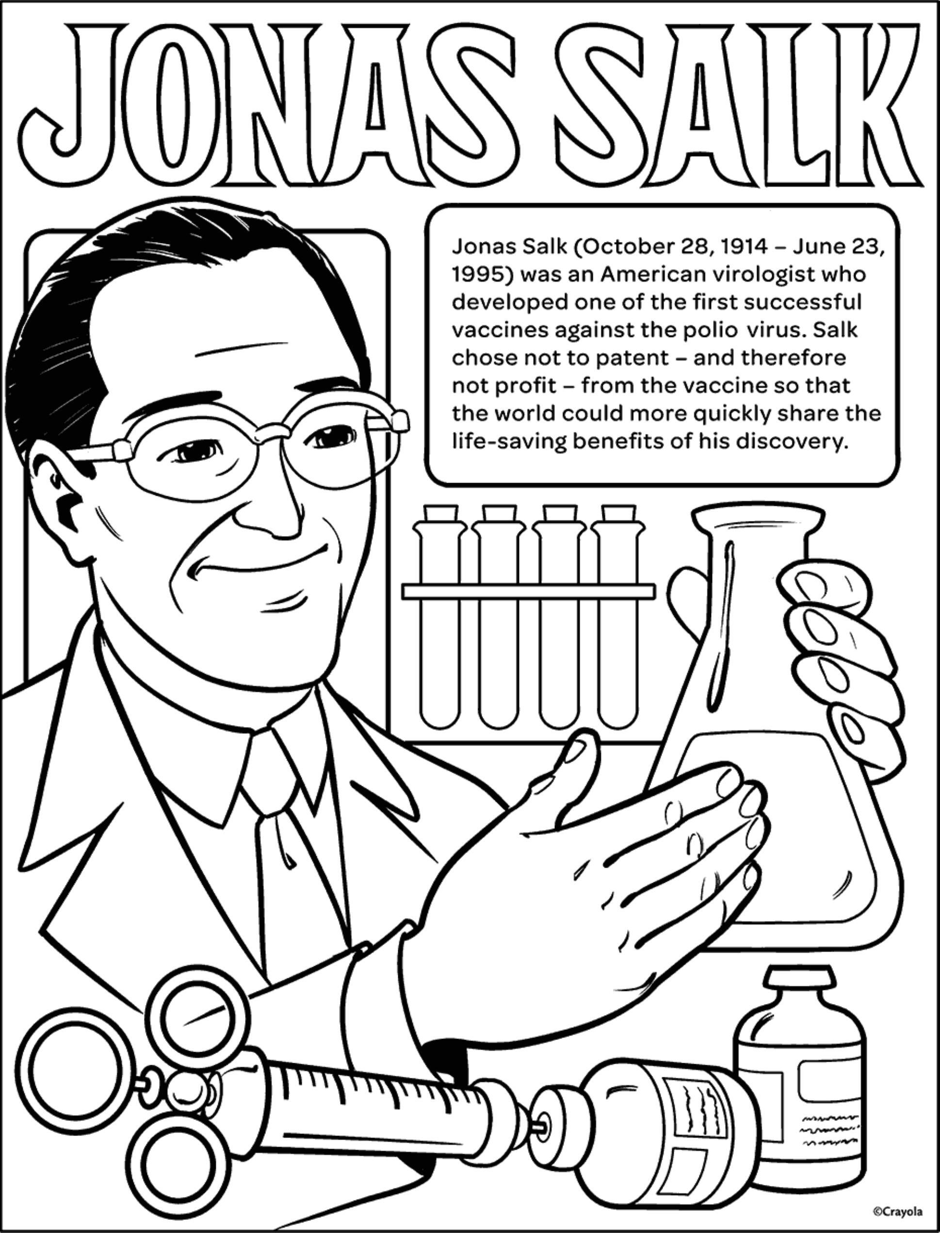 Historical Figure Jonas Salk