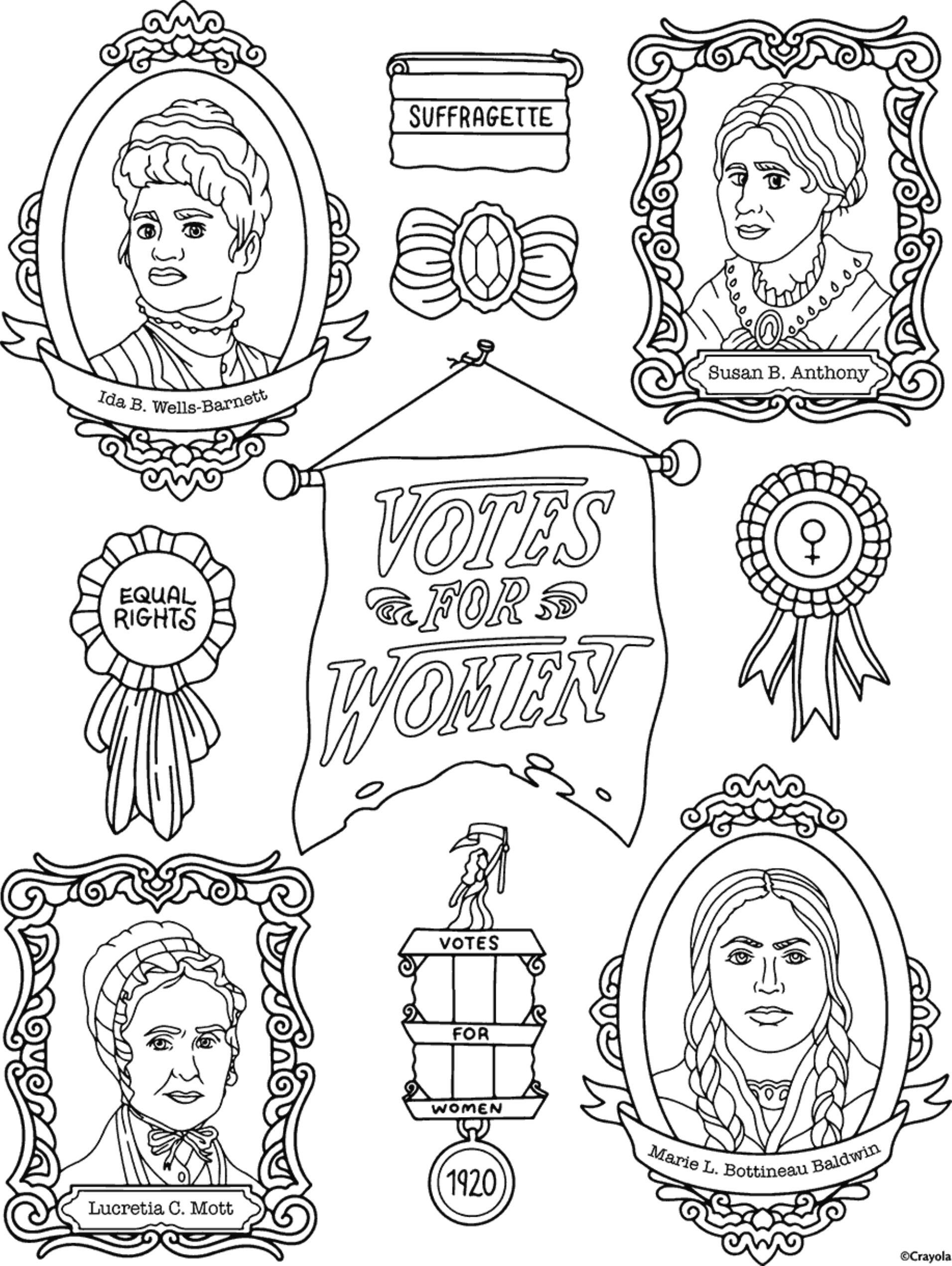 Historical Figure Votes For Women Suffrage