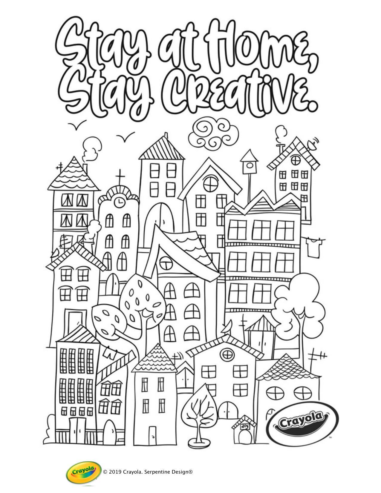 Stay at Home Creativity, Town