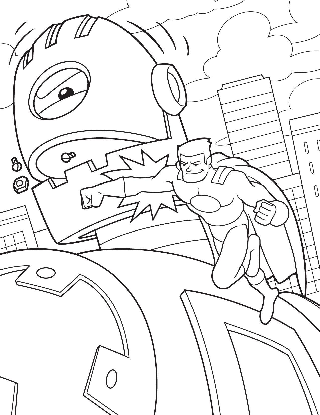 Super Hero Robo Punch