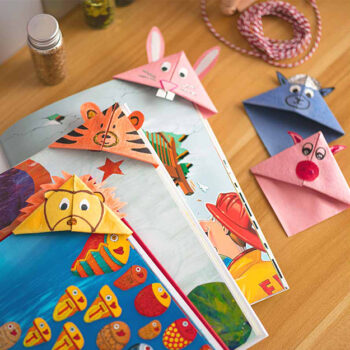 Animal DIY Bookmarks