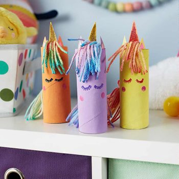 Cardboard Tube Unicorn