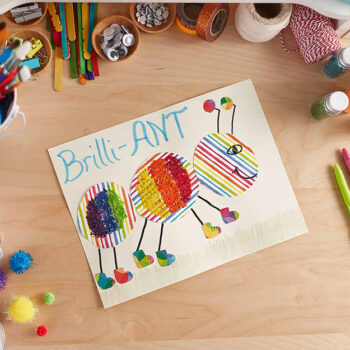 Crayon Shaving Ant