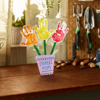 Mother’s Day Hand-print Flowers