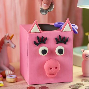 Tissue Box Piggy Bank