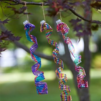 Upcycled Plastic Bottle Art