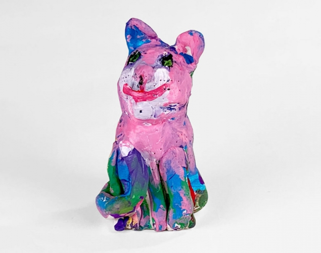CLAY CAT – Form, Texture, Colour