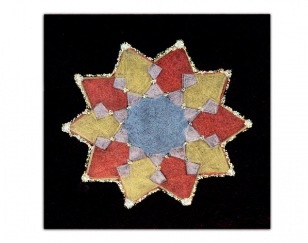 GEOMETRIC PATTERNS – Islamic Design, Interlaced Ten-Pointed Star