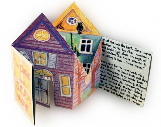 HAUNTED HOUSE TALES – Bookmaking, Shape, Contrast