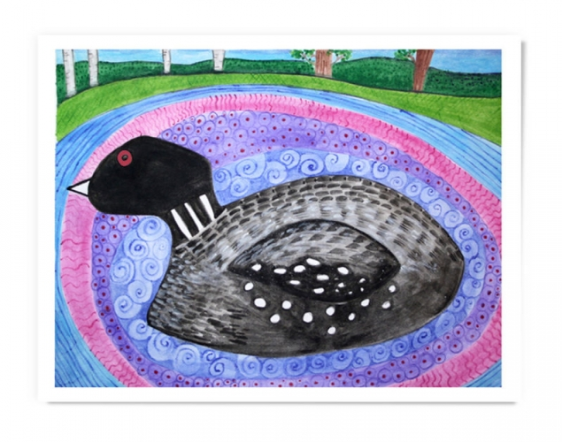 LOVELY LOONS – Line, Pattern, Balance