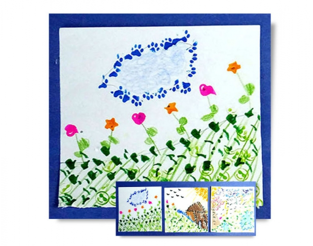 MINIATURE TRIPTYCH – Colour, Shape, Horizon