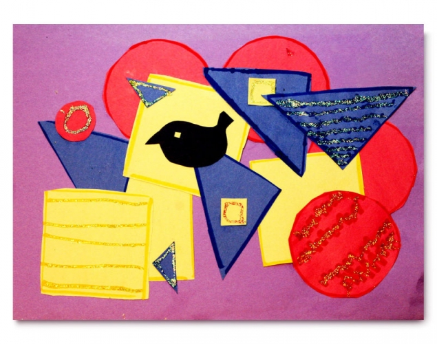 SHAPE COLLAGE – Organic, Geometric, Contrast