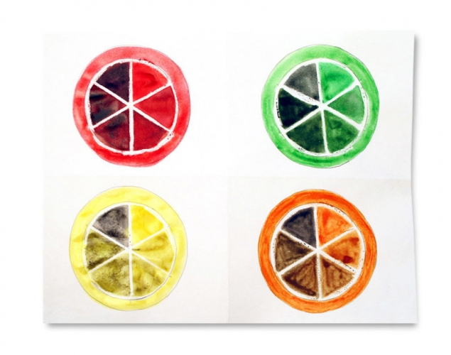 SLICES OF COLOUR – Mixing Shades