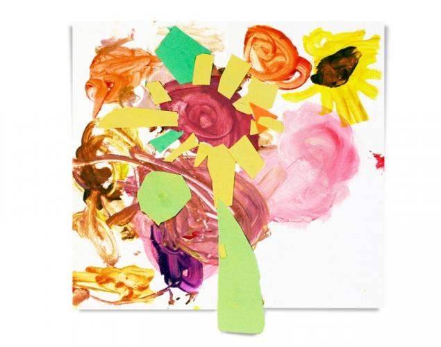 SPARKLING SUNFLOWERS – Shape, Colour, Collage