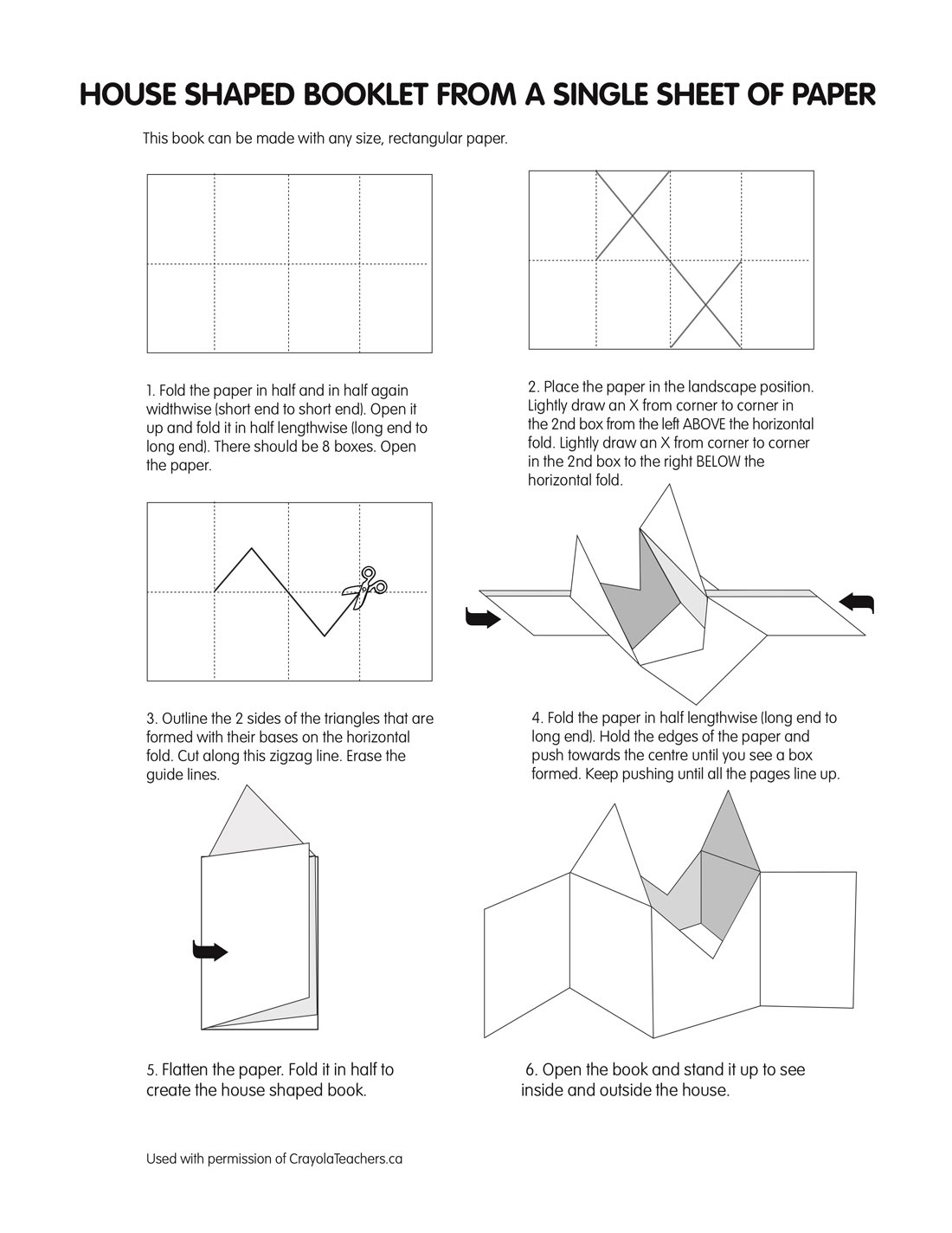 How to Make a House              Booklet