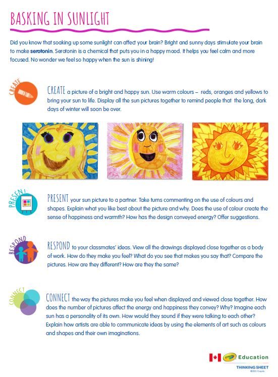 Basking In Sunlight- Creative Thinking